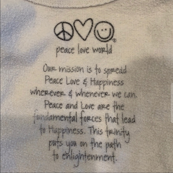 Peace Love World Gang jacket - Picture 3 of 3